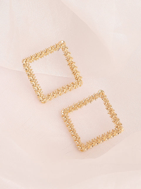 Gold Plated Designer Party Stud For Women