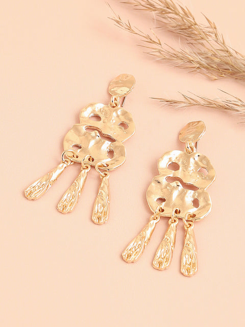 Gold Plated Designer Party Drop Earring For Women