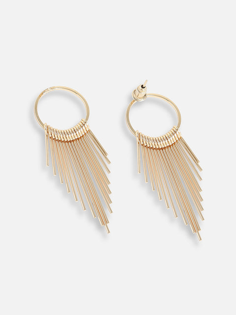 Gold Plated Designer Party Drop Earring For Women
