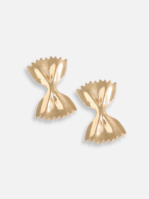 Gold Plated Designer Party Stud For Women