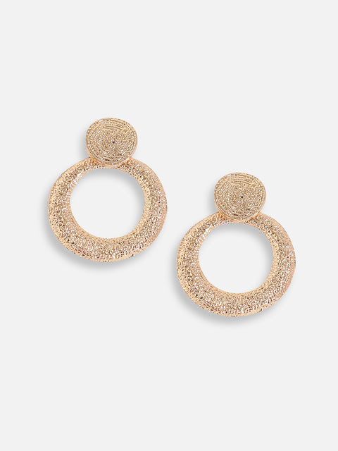 Gold Plated Designer Party Drop Earring For Women