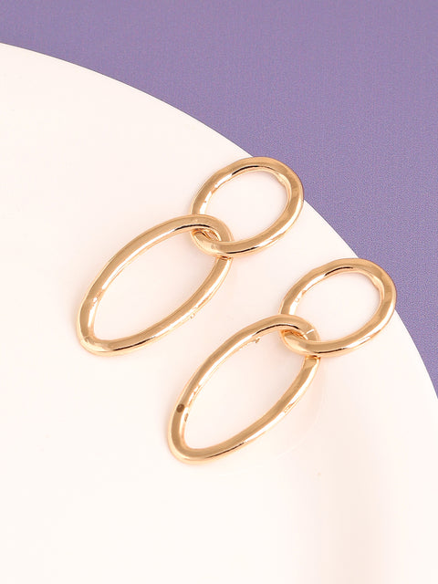 Gold Plated Designer Party Drop Earring For Women