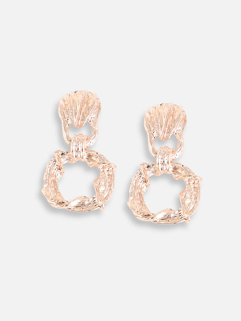 Gold Plated Designer Party Drop Earring For Women
