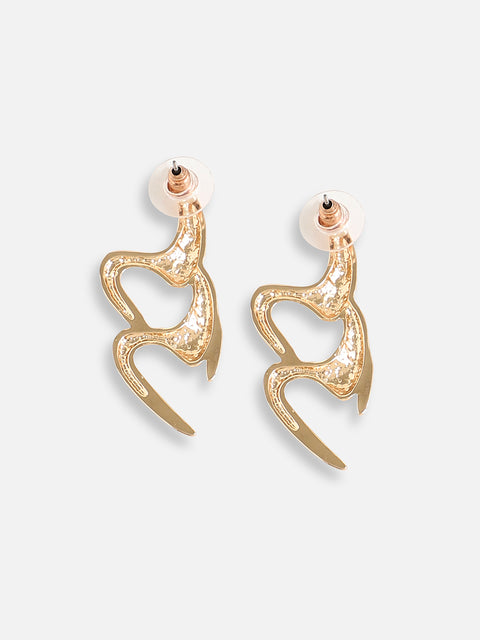 Gold Plated Designer Party Drop Earring For Women