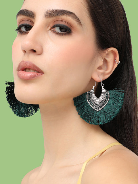 Gold Plated Designer Party Hoop Earring For Women