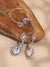 Pack Of Silver-Plated Drop Earrings & Armlet
