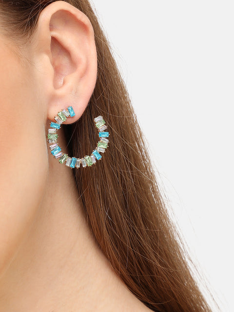 Pack Of Gold-Plated Hoop Earrings