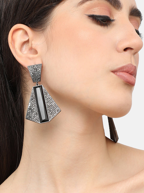 Pack Of Gold-Plated Stud & Drop Earrings