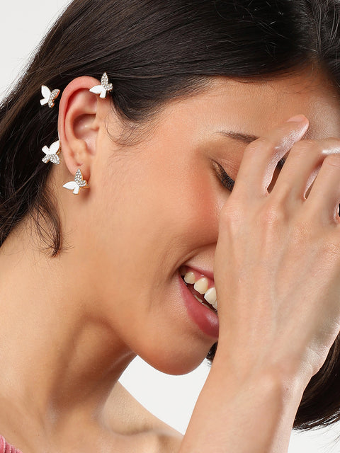 Pack Of Gold-Plated Ear Cuffs