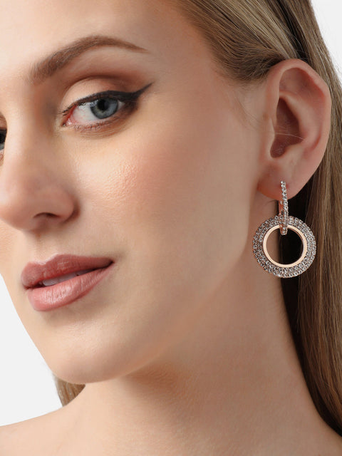 Pack Of Gold-Plated Drop & Stud Earrings