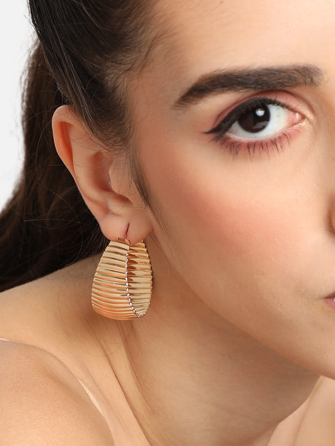 Pack Of Gold-Plated Hoop Earrings
