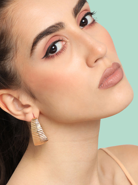 Pack Of Gold-Plated Stud & Hoop Earrings