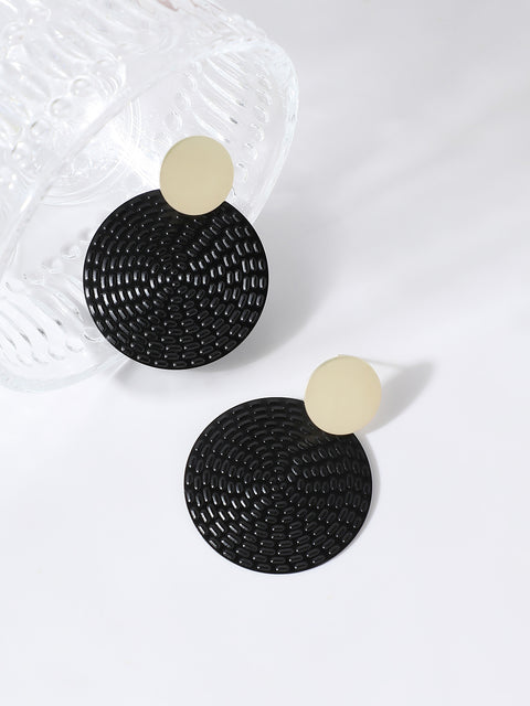 GOLD PLATED PARTY DESIGNER DROP EARRING FOR WOMEN