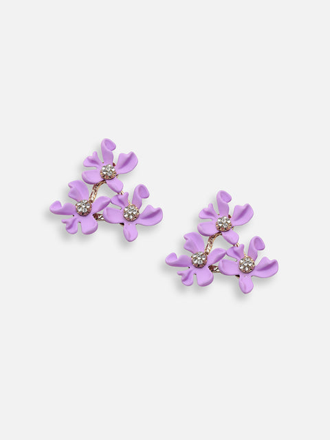 GOLD PLATED PARTY DESIGNER DROP EARRING FOR WOMEN