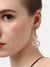 GOLD PLATED DESIGNER DROP EARRING