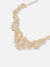 Gold Plated Designer Party Necklace and Earring Set