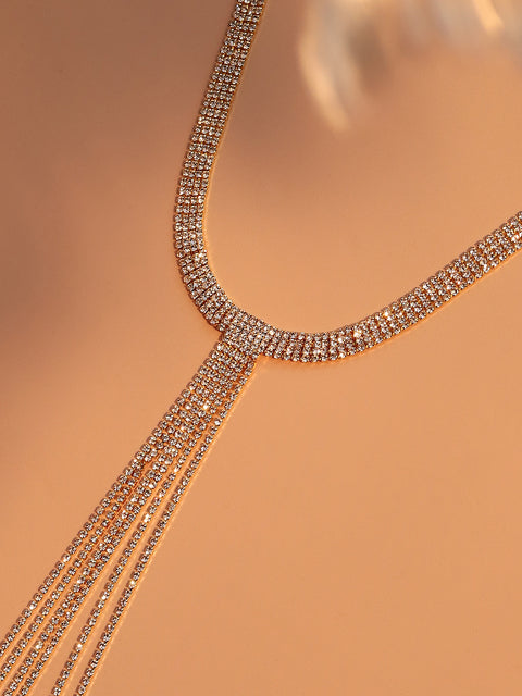 Silver Plated Designer Party Necklace