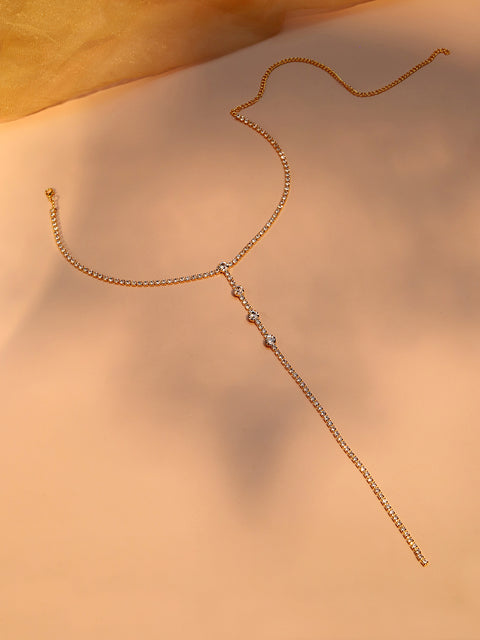 Silver Plated Designer Party Necklace