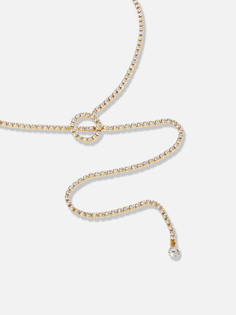 Gold Plated Designer Party Necklace