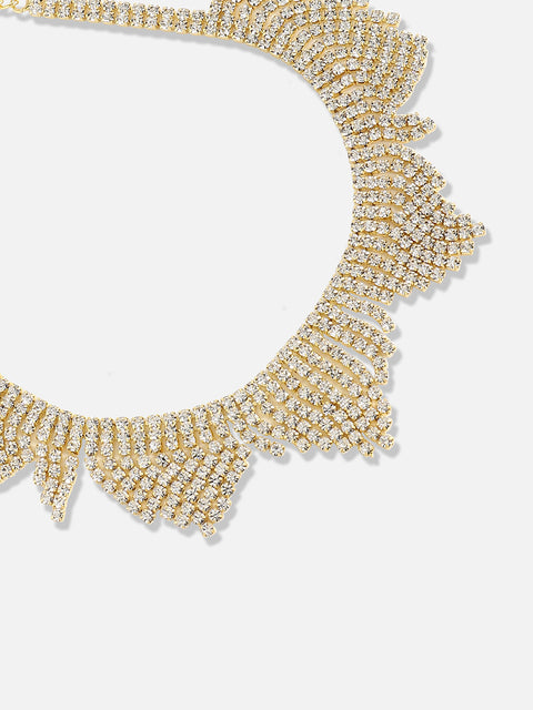 Silver Plated Designer Party Necklace