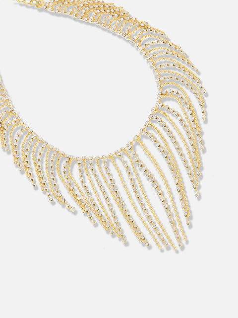 Silver Plated Designer Party Necklace