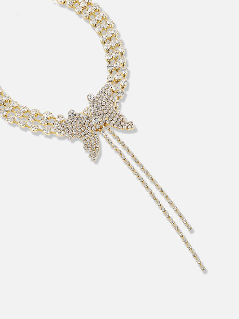 Silver Plated Designer Party Necklace