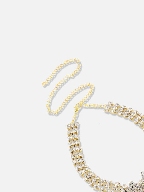 Silver Plated Designer Party Necklace