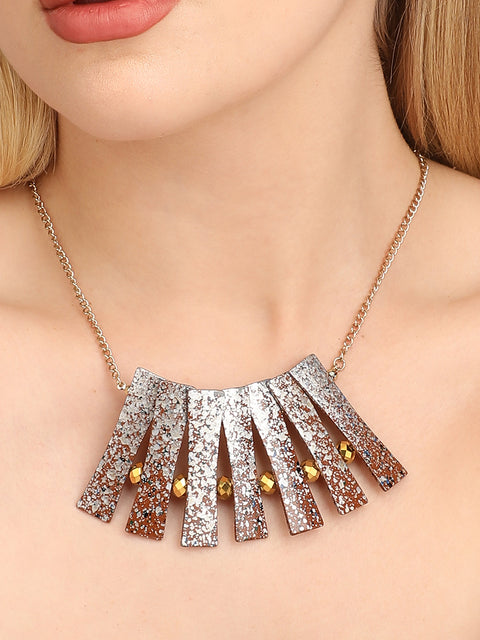 Textured Statement Necklace