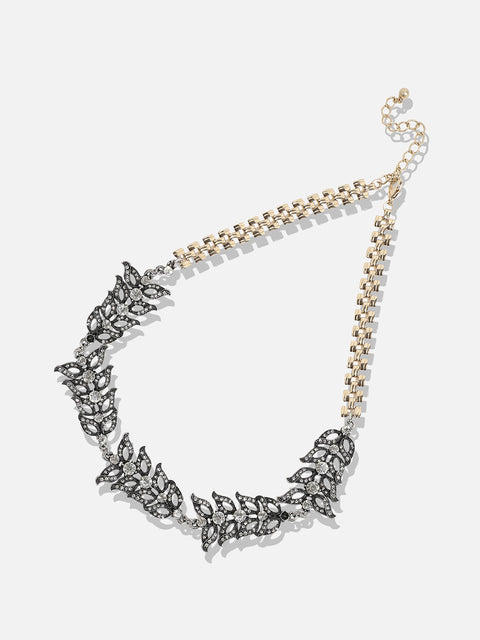 Gemstone Cluster Necklace
