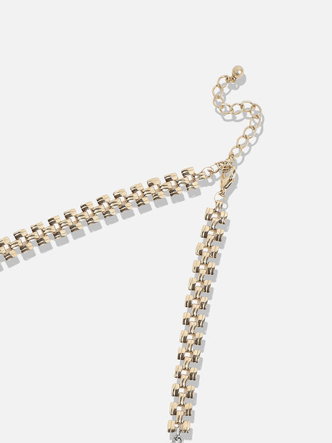 Gemstone Cluster Necklace