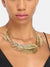 GOLD PLATED PARTY DESIGNER CHOKER NECKLACE FOR WOMEN
