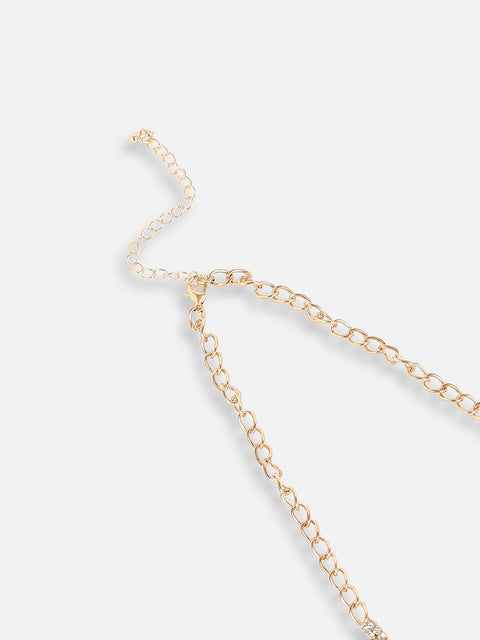 Silver Plated Designer Stone Party Necklace For Women