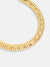 Gold Plated Designer Party Necklace and Earring Set For Women