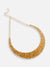Gold Plated Designer Stone Party Necklace and Earring Set For Women