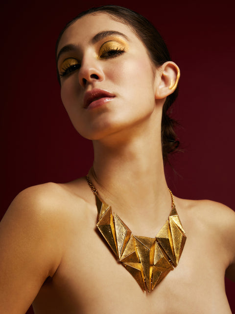 Egyptian Triangle Necklace