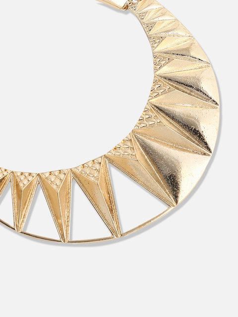 Gold Plated Designer Party Necklace