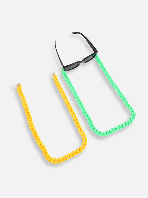 Pack Of Contemporary Pastel Sunglass Chains 