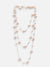 GOLD PLATED PARTY PEARLS LAYERED NECKLACE FOR WOMEN