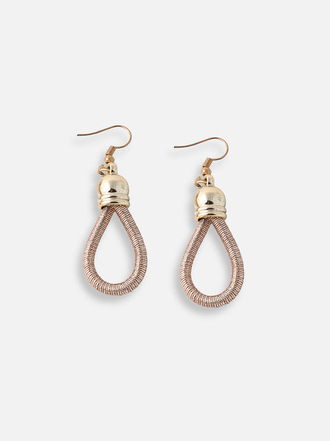 GOLD PLATED DESIGNER NECKLACE AND EARRING SET