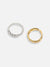 Pack Of Contemporary Rings 